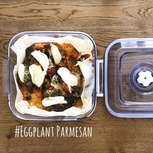 10 Recipes: Prepare Eggplant parmesan and after preserve them with Magic Vac